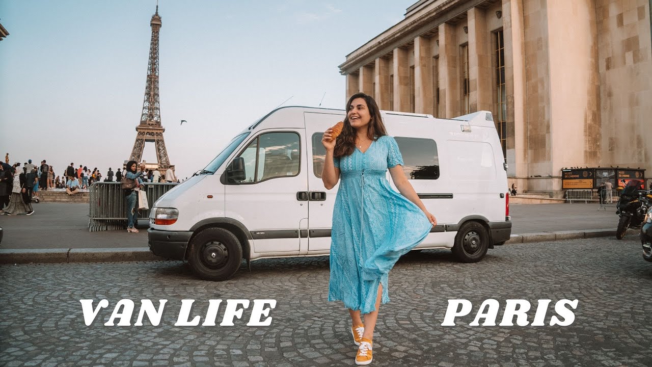 Van Life Paris 🥐 Мы спали под Эйфелевой башней! // Европа, эпизод 2