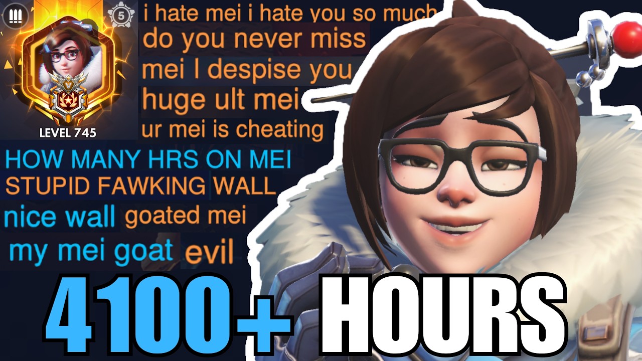 Как выглядят 4100+ часов игры в MEI &mdash; Overwatch 2