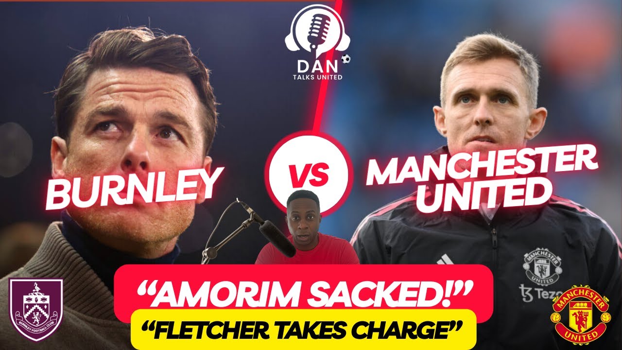 “Amorim Sacked – Darren Fletcher Appointed Caretaker for Crucial Burnley Clash”