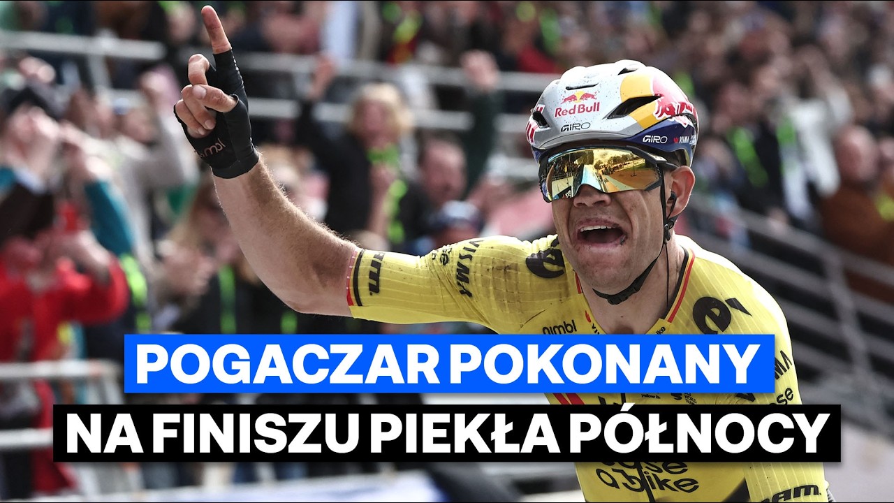 Wout van Aert zwycięzcą Paryż - Roubaix 2026! Pogaczar pokonany na finiszu
