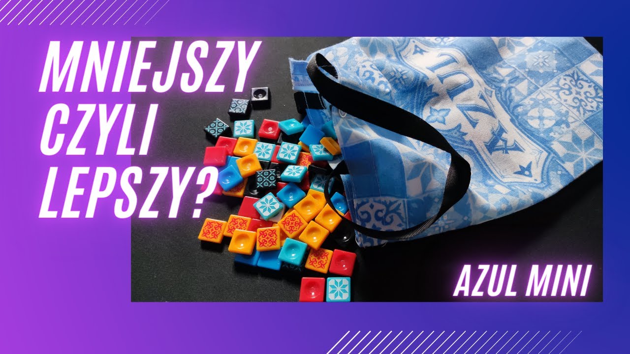 Co nowego w Azul Mini? Recenzja podróżnej wersji planszówki