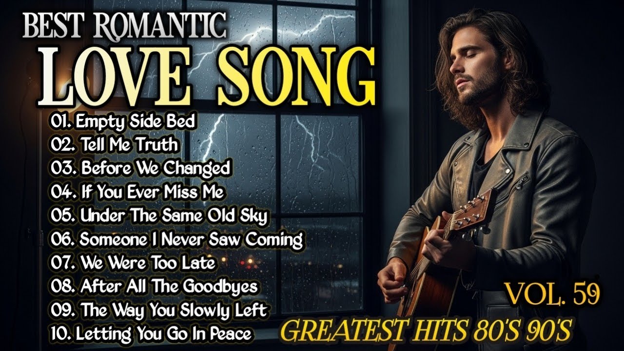 🎸 Best Romantic Love Songs 💖 | Love Songs of the 80s,and 90's |Slow Rock  style,Playlist Vol.59