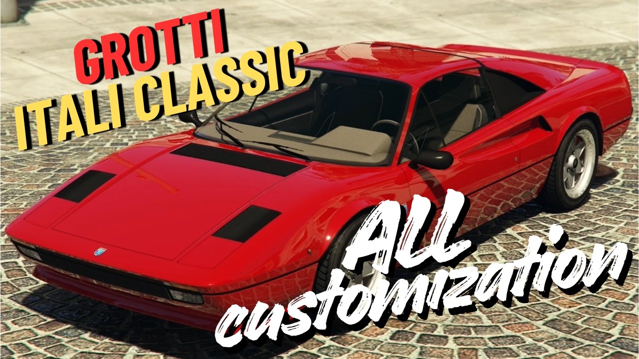 GTA Online: Grotti Itali Classic ALL Customization!