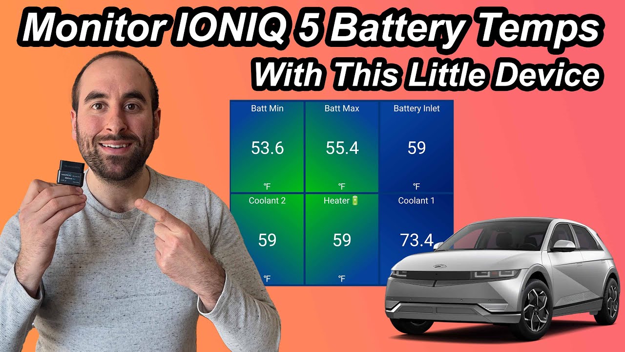 How To Monitor Hyundai & Kia EV Battery Temps With OBD2 Scanner