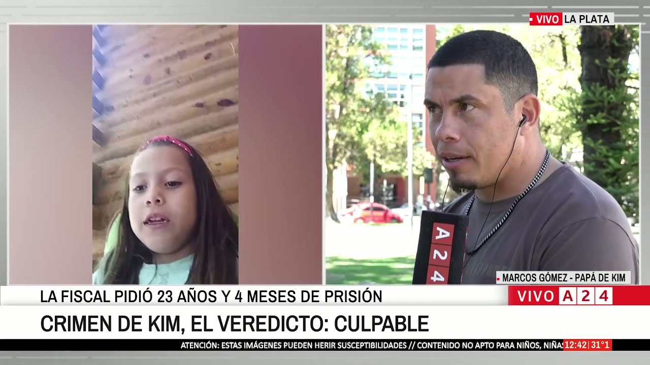 🚨CRIMEN DE KIM GÓMEZ: LA FISCAL PIDIÓ 23 AÑOS Y 4 MESES DE PRISIÓN PARA EL ASESINÓ