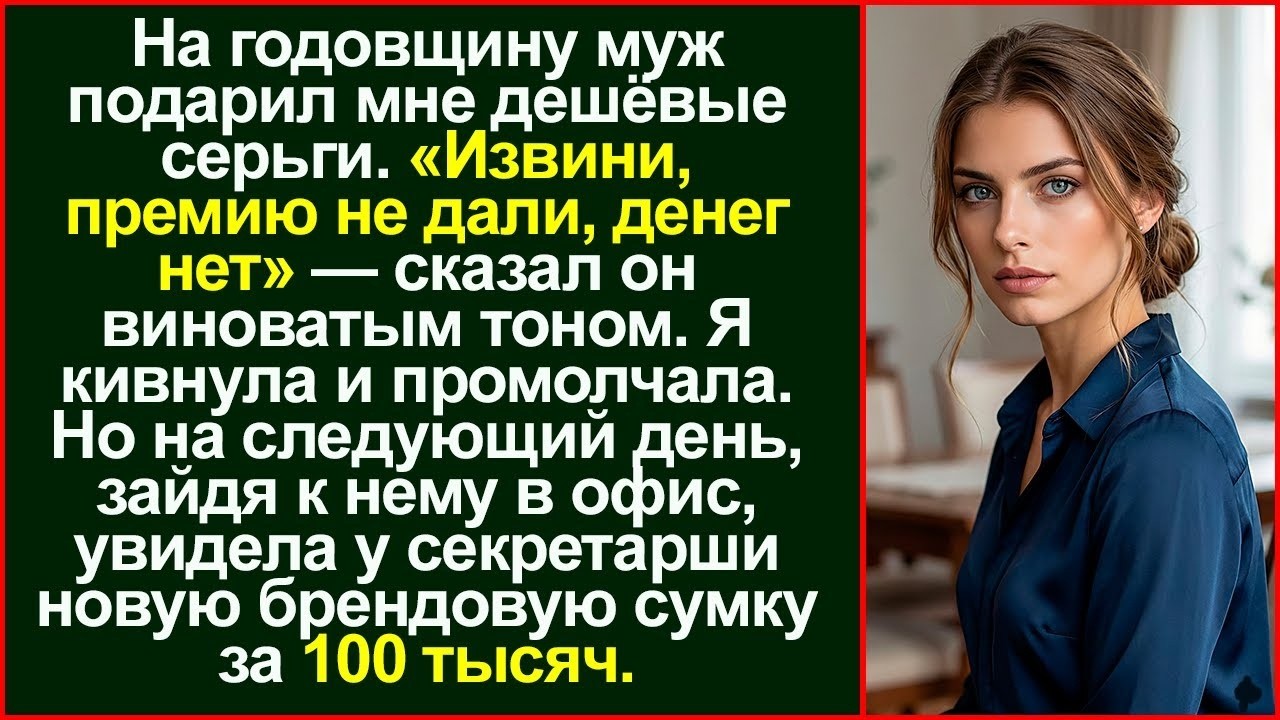 Денег нет врал муж даря дешевку Но увидев сумку секретарши за 100 тысяч я всё поняла Дневник Чувств