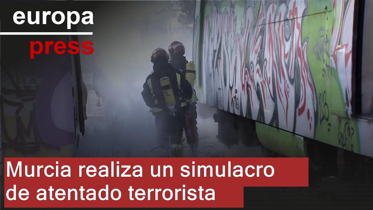 Murcia realiza un simulacro de atentado terrorista