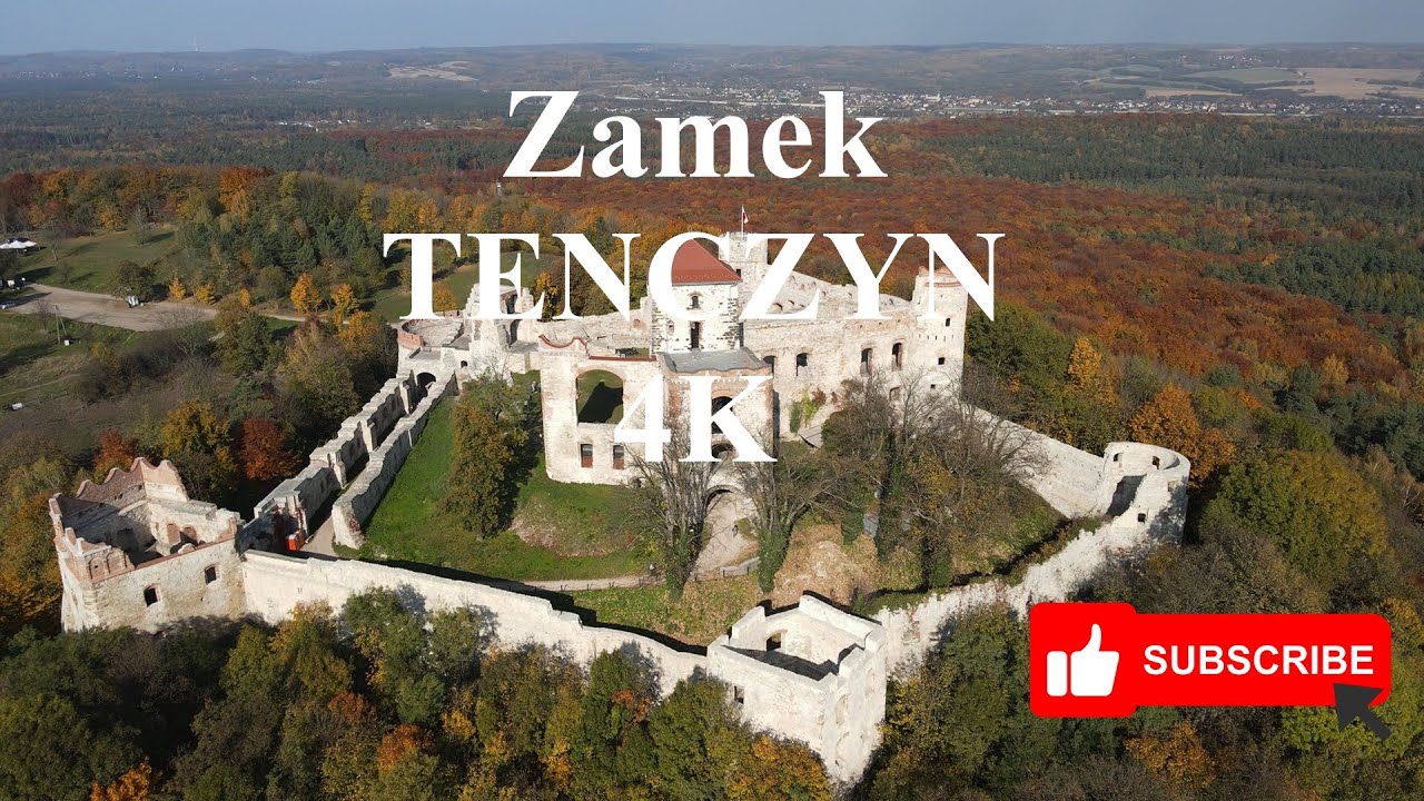 Zamek Tenczyn w Rudnie k/Krakowa 4K, Tenczyn Castle in Rudno near Krakow 4K