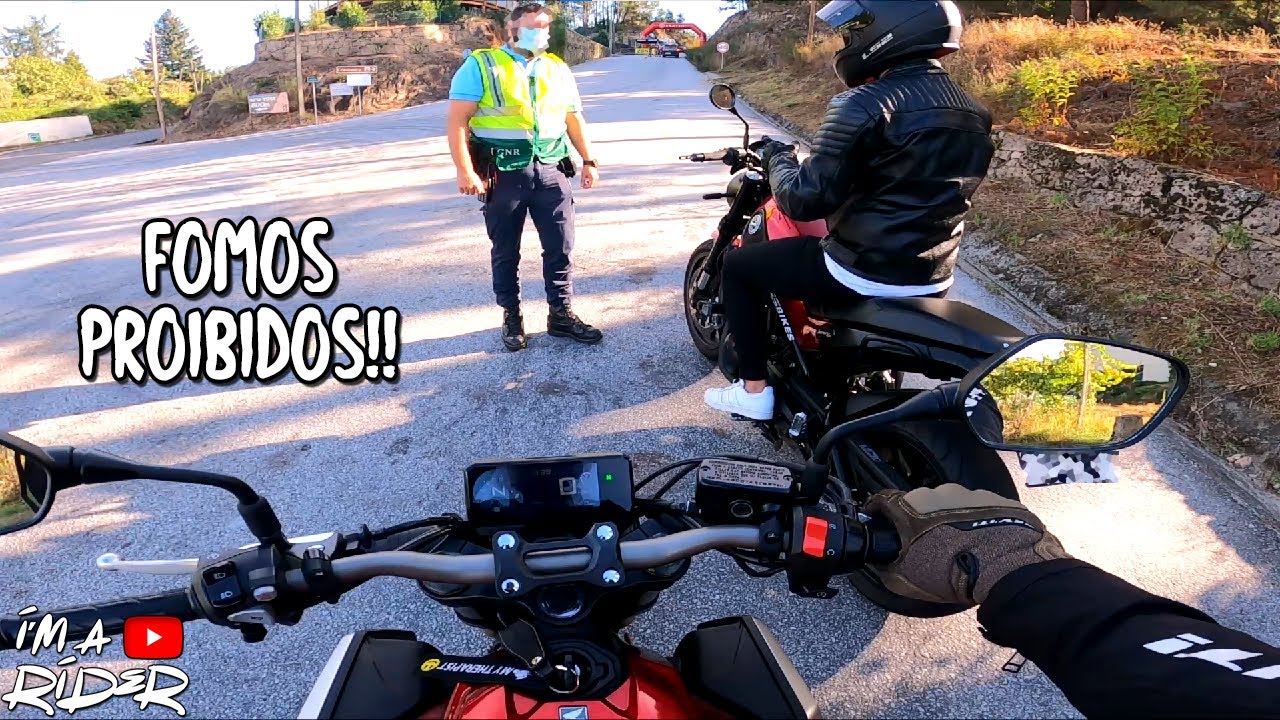 FOMOS PROIBIDOS DE IR AO SANTUARIO DE NOSSA SENHORA DA GRAÇA || MONDIN DE BASTOS || HONDA CB650R