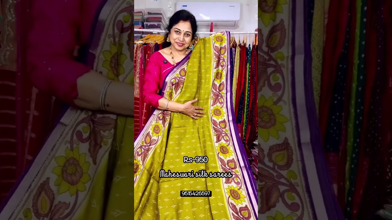 ప్యూర్ చందేరి పట్టు, విక్టోరియాsilks, మహేశ్వరీస్, surekha selections ,2026