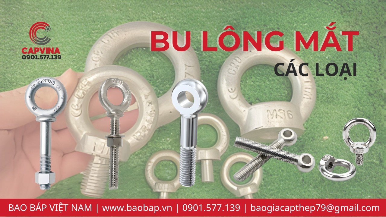 Bu lông mắt các loại | Bao Báp Việt Nam
