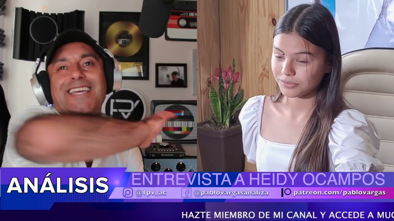 UNA ENTREVISTA DIVERTIDA CON PABLO VARGAS,DESDE CHILE.