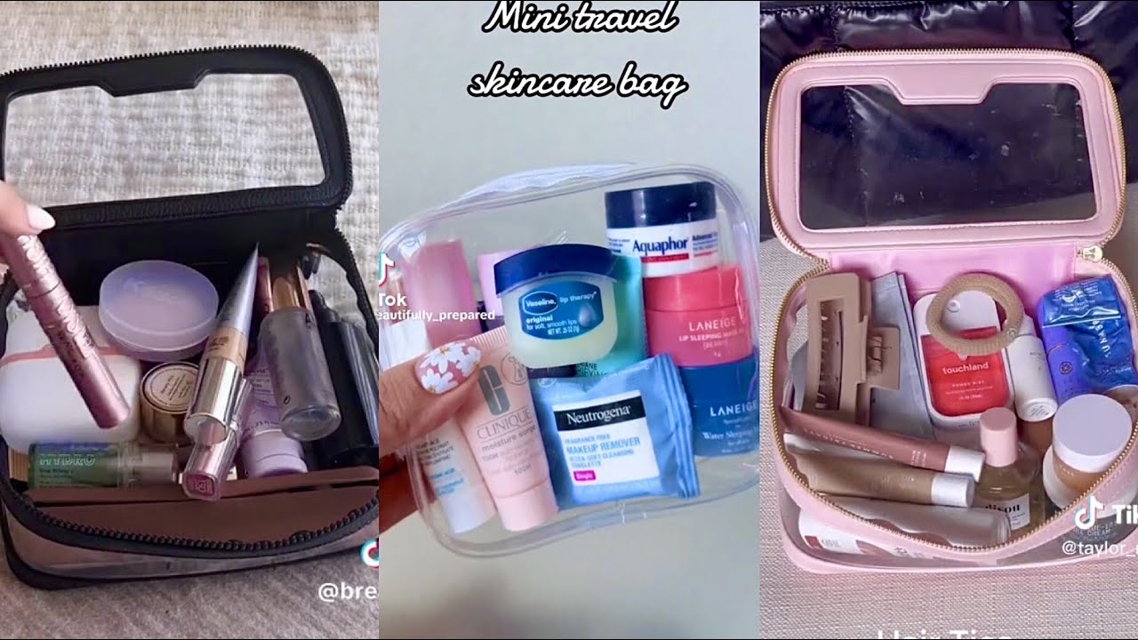 Travel Bag Packing Organizing TikTok Compilation