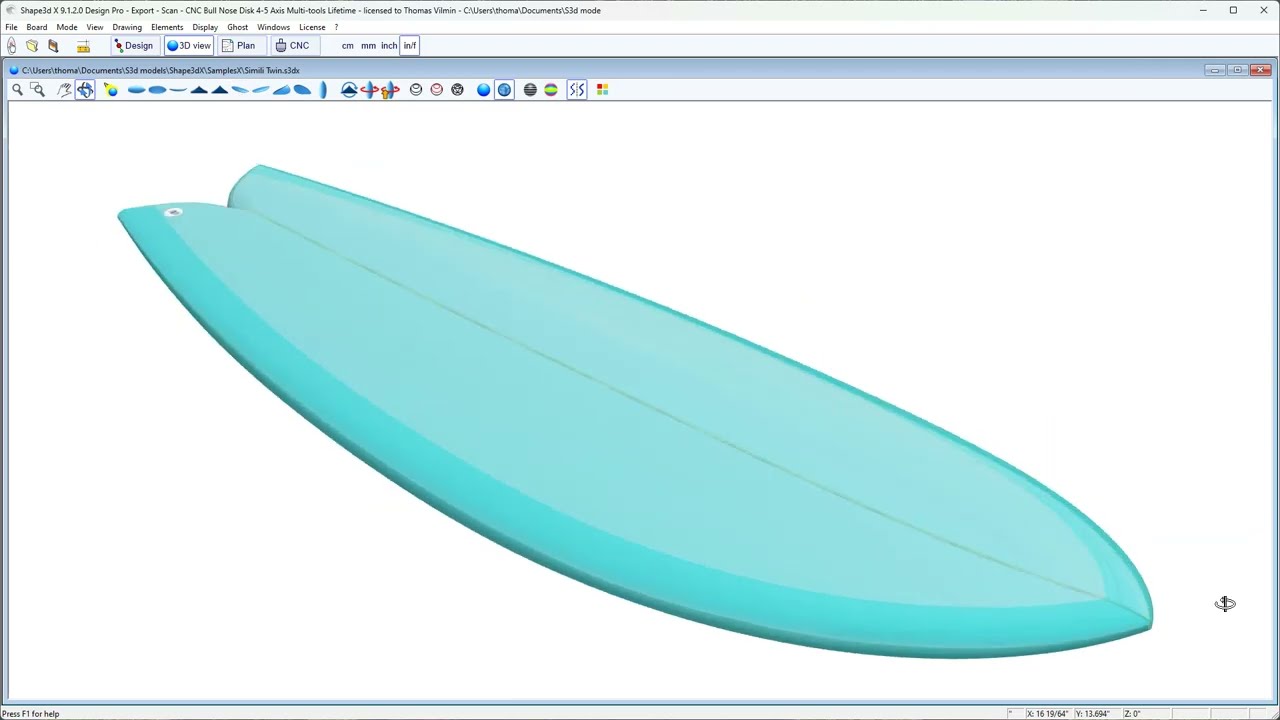 How to design the Simili Twin Fish with Free 3D layers