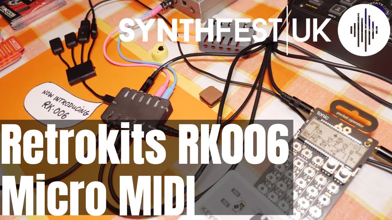 SYNTHFEST 2019 - Retrokits RK006 Micro MIDI Router