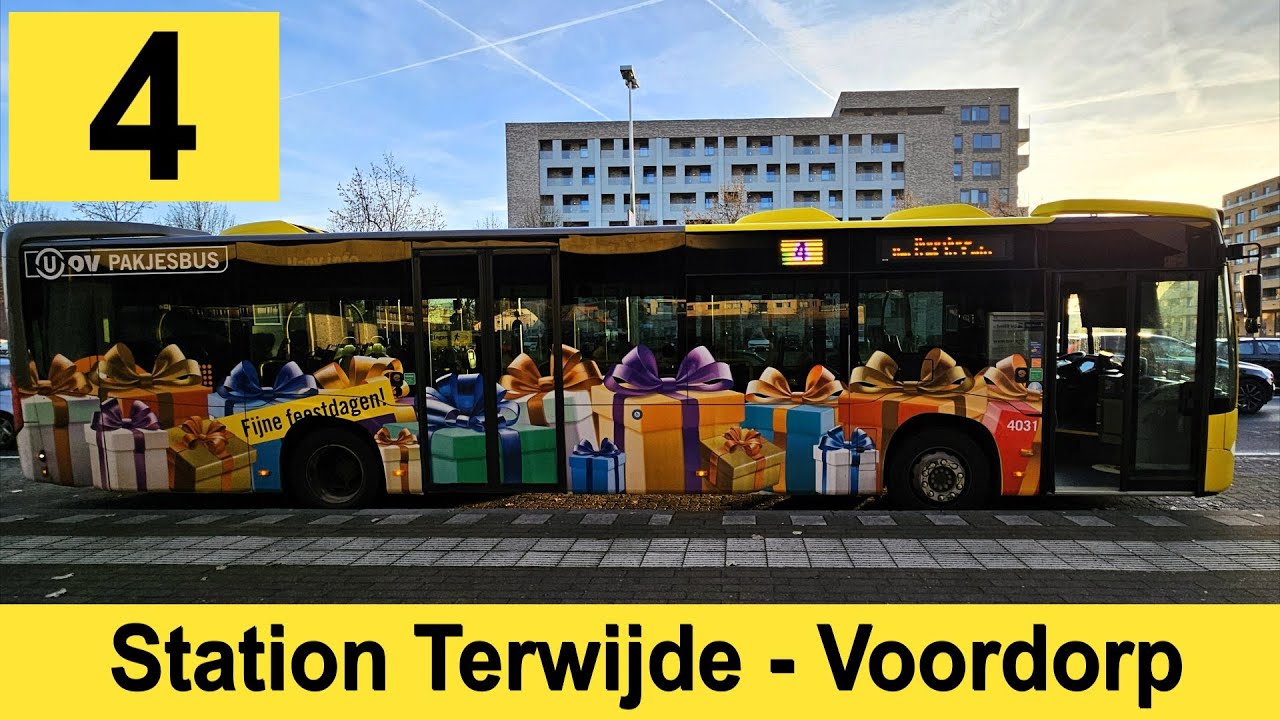 U-OV lijn 4: Terwijde - Voordorp | Qbuzz 4031 | 2024