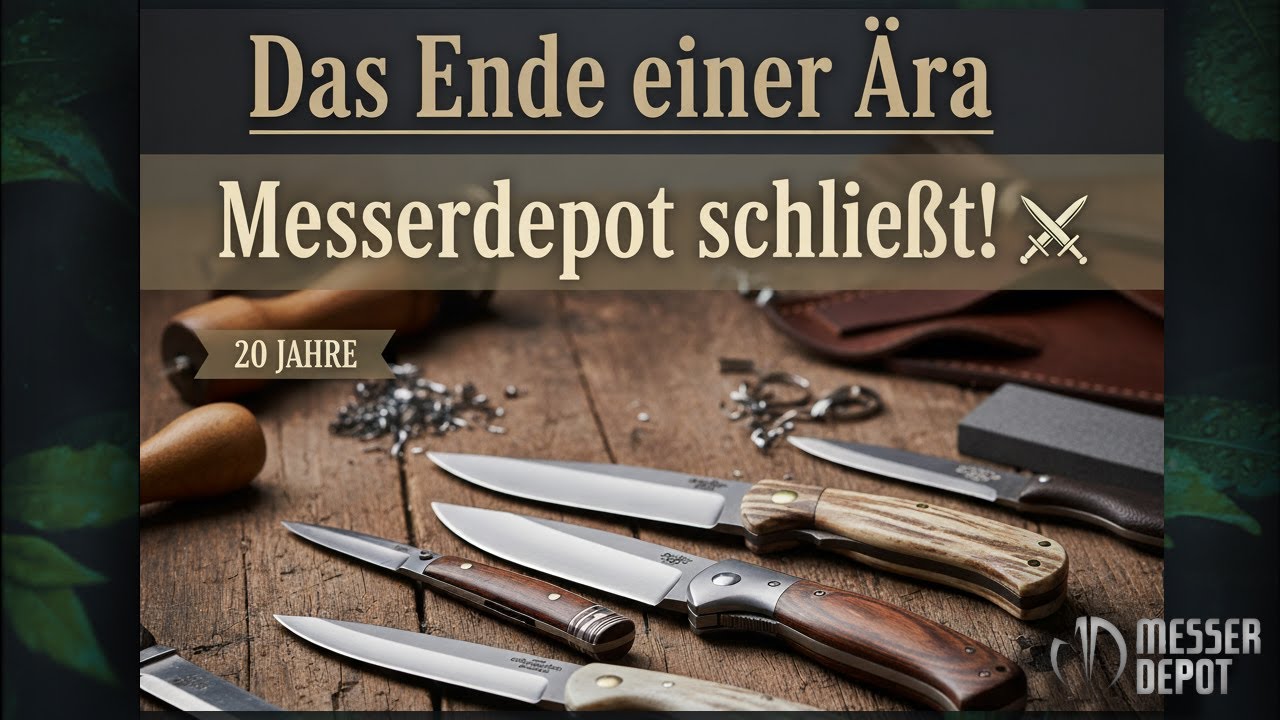Wir sagen Tschüss und Danke! - Messerdepot