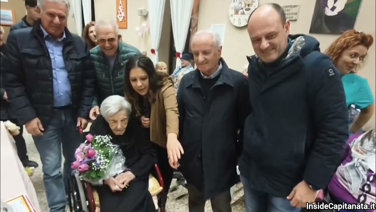 ✅ CENTENARI A SAN SEVERO: AUGURI A NONNA TERESA CHE COMPIE 106 ANNI!  