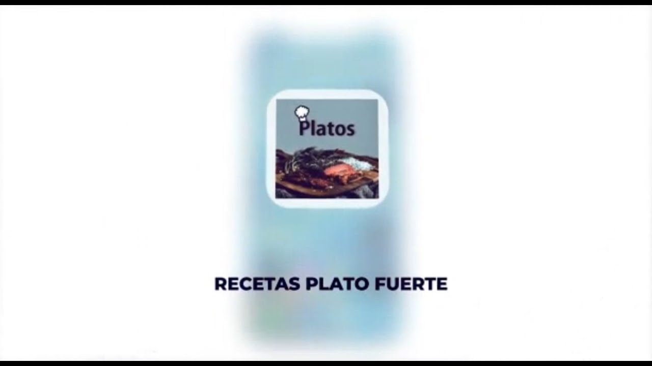 Recetas de Plato Fuerte + F&aacute;ciles y R&aacute;pidas, App Gratuita