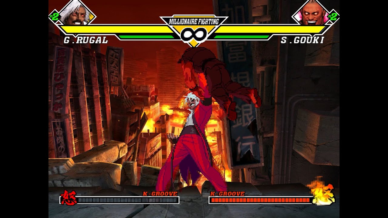 CAPCOM VS SNK 2 All Super Moves :super combo retrogame PS2 Dreamcast Gamecube