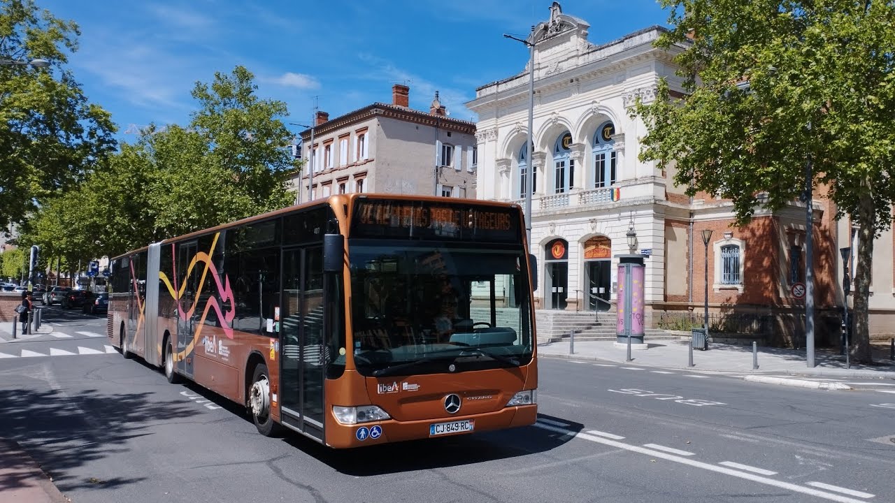 (Albi) покатушки на автобусе Mercedes-Benz O530 Citaro Facelift G №407