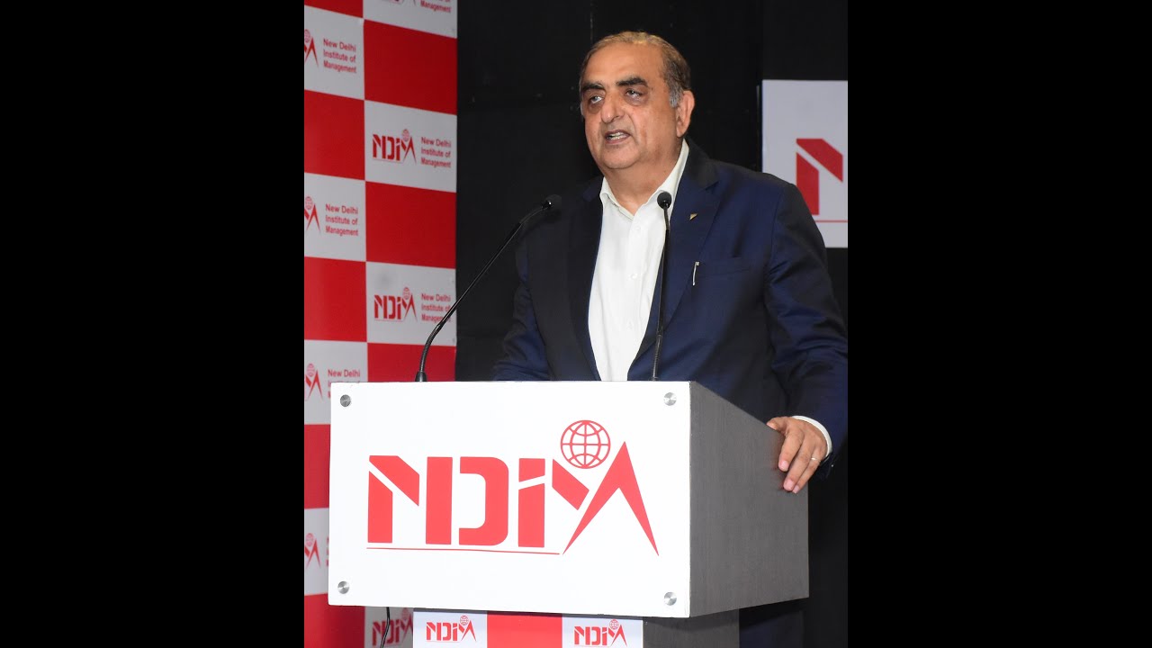 Guest Lecture delivered by Mr Kanwal Jeet Jawa, MD & CEO, Daikin Air Conditioning India @ NDIM