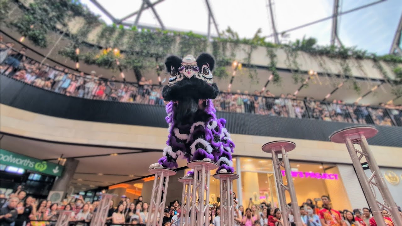 JWK Lion Dance - Black Lion Debut - Rhodes Central - CNY2025