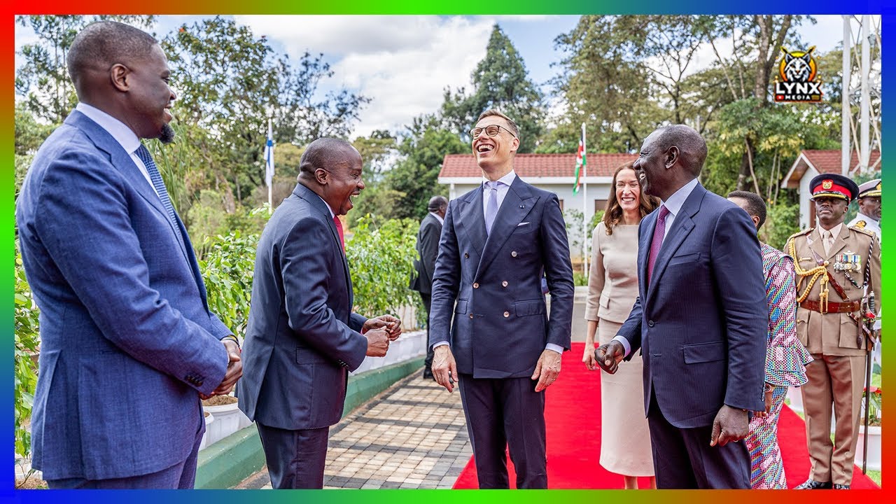 SEE WHAT HAPPENED AS  RUTO HOSTED FINLAND&rsquo;S PRESIDENT ALEXANDER STUBB AT STATE HOUSE, NAIROBI