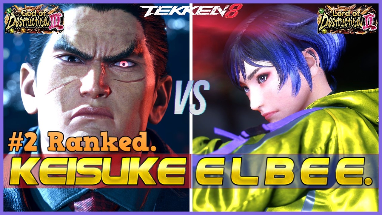 T8 ▰ KEISUKE (#2 Ranked Kazuya) Vs ELBEE (High Ranked Reina) ▰ Tekken 8 High Level Gameplay