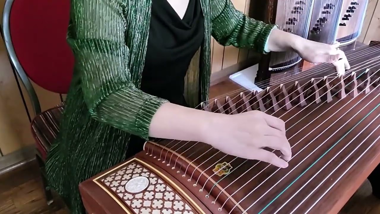 夏冰演奏古筝：香山射鼓 guzheng by Bing Xia