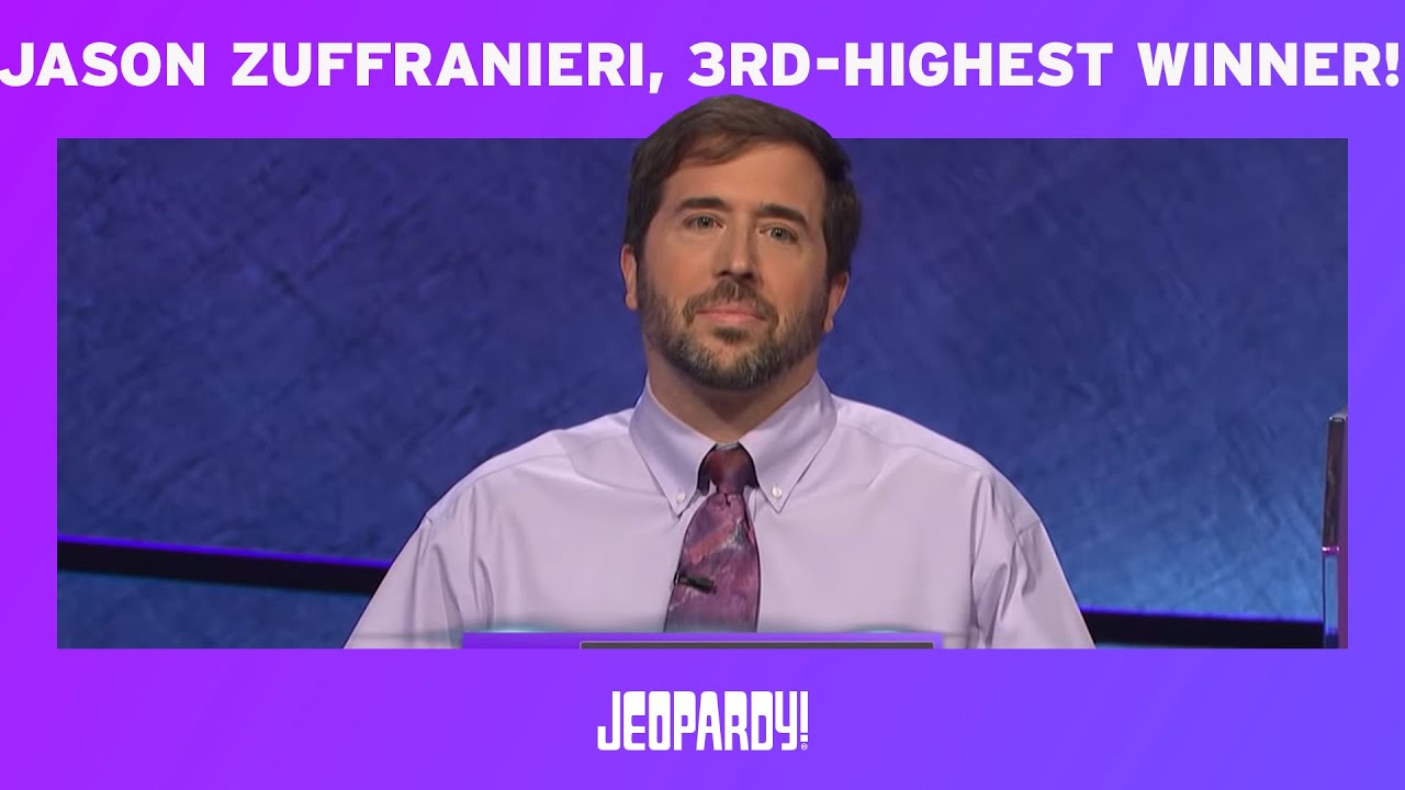 Jason Zuffranieri, 3rd-Highest Money Winner! | JEOPARDY!