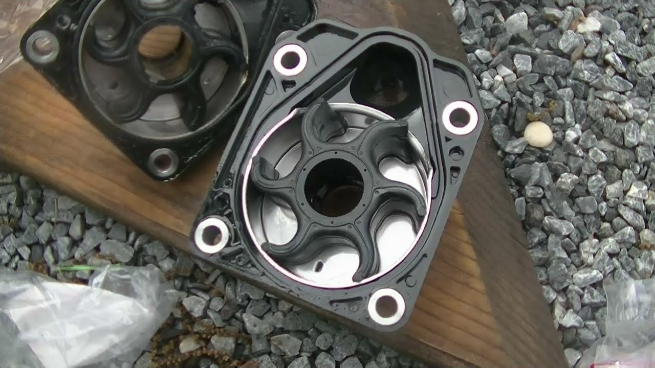 Honda BF225 water pump, impeller, and water pump housing replacement!