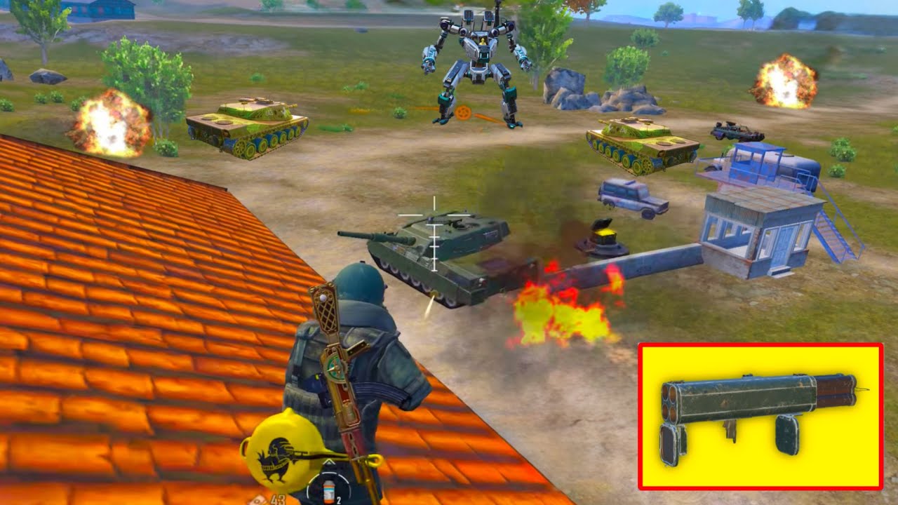 M202 vs Tanks💥in Payload 3.0 | PUBG Mobile