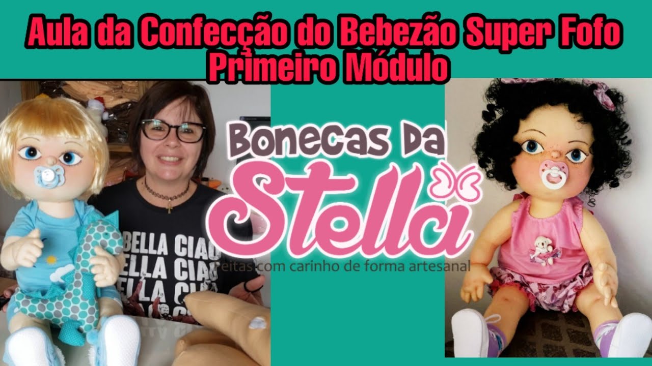 Aula da Confecção do Bebezão Super Fofo- Primeiro Módulo