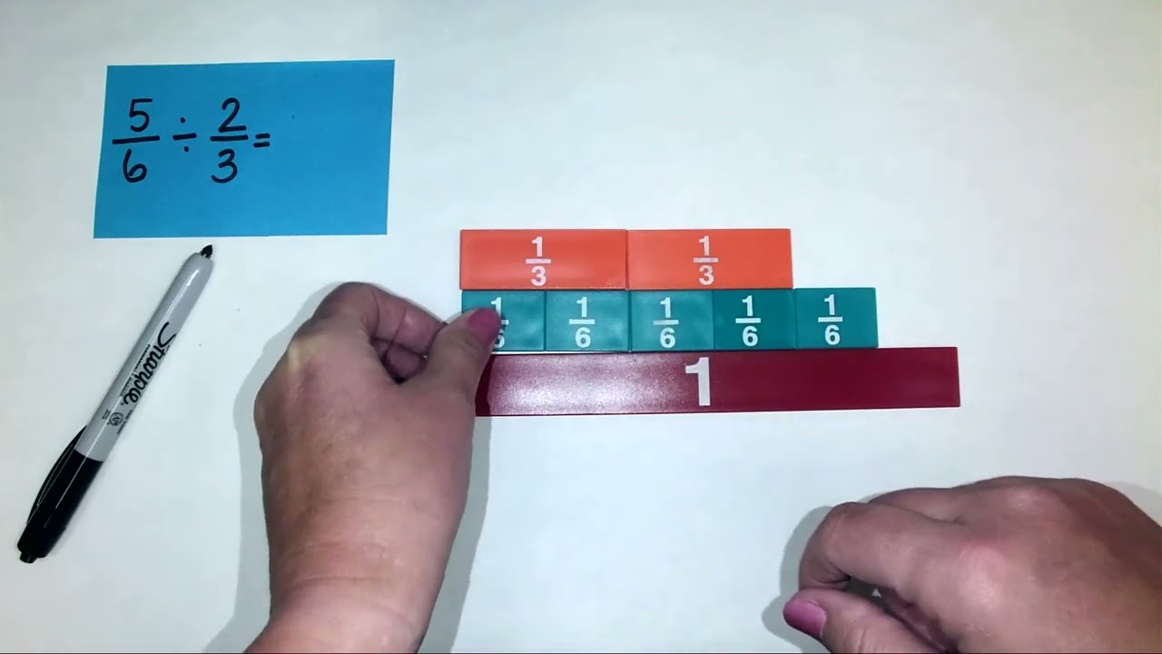 SPIRAL Division of Fractions with Fraction Tiles
