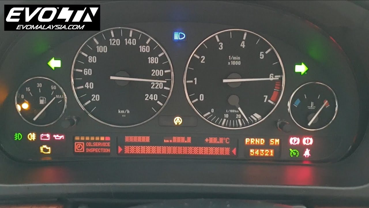 Скрытые меню BMW E39 High OBC | EvoMalaysia.com