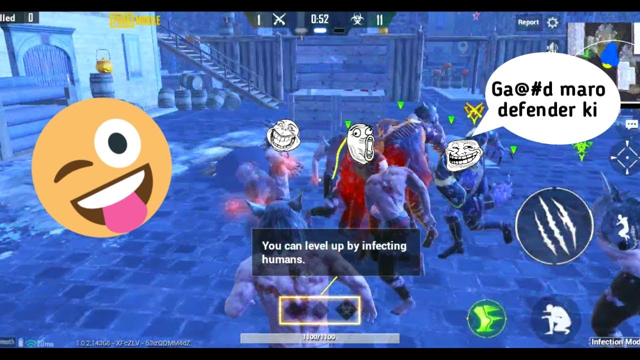 PUBG Mobile Funny WTF & EPIC Moments in Infection Mode🥵 😝🤣 | EP-26