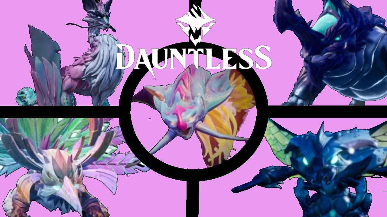 Todos los behemoths radiantes/All radiant behemoths - Dauntless