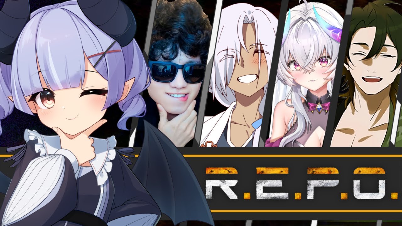 😈 R.E.P.O. con 4 VTUBERS 😈【VTuber/JP/ESP】