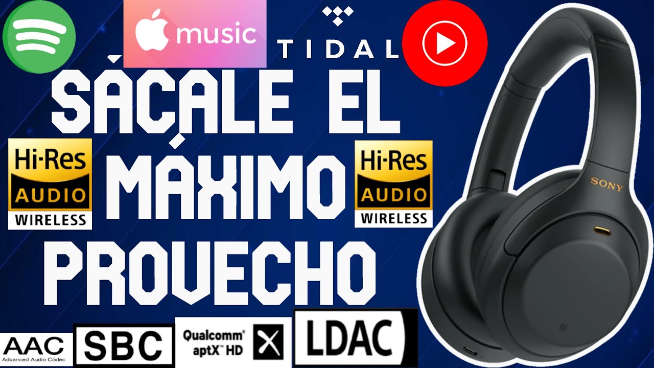 ¡Aprovecha al MÁXIMO tus Sony WH-1000XM6,5,4 con este truco fácil! Aplica para Parlantes con LDAC