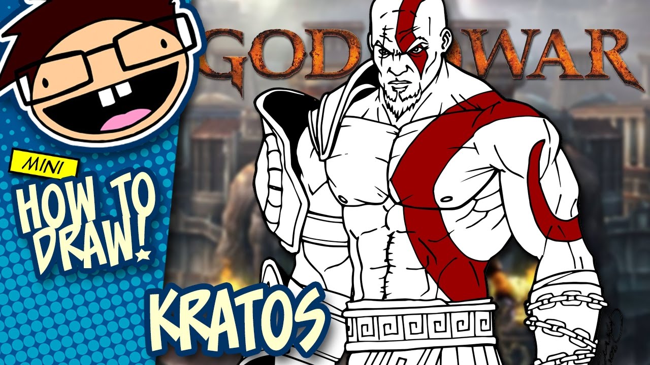 How to Draw KRATOS (God of War) | Narrated Easy Step-by-Step Tutorial