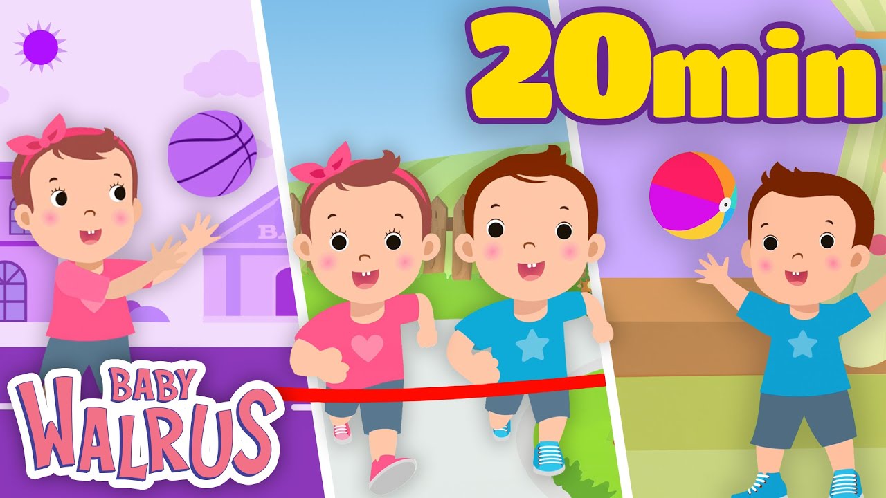 Përzierja më e bukur e këngëve për fëmijë – 20 minuta argëtim & mësim! 🕺