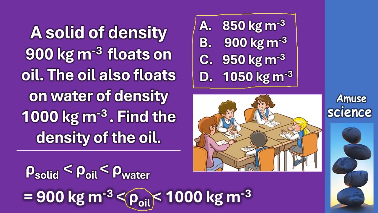 Density For High School Physics # Solutions to Questions