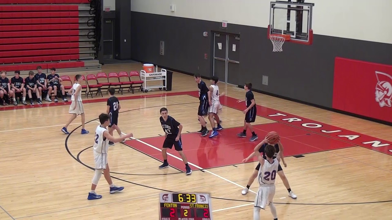Fenton (Bensenville) vs St.Francis (Wheaton) | Freshman Boys Basketball Tournament