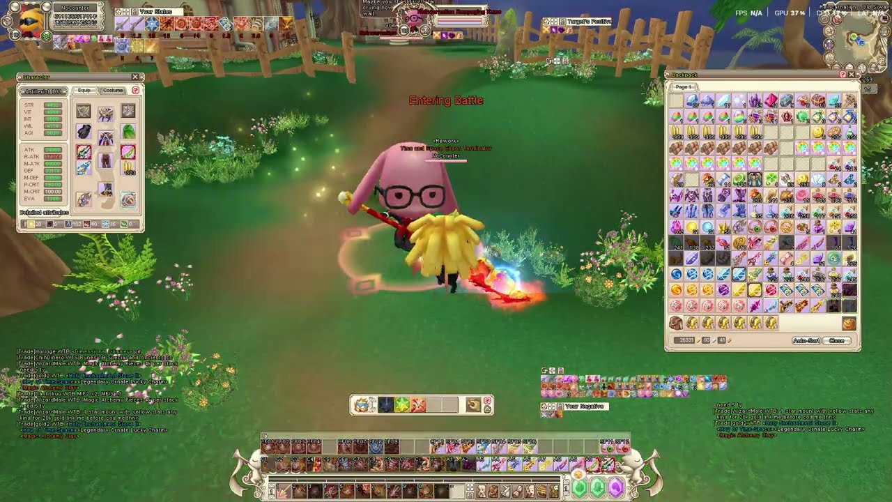 Grand Fantasia Global SOLO OSI reincarnated siwa Artillerist 100
