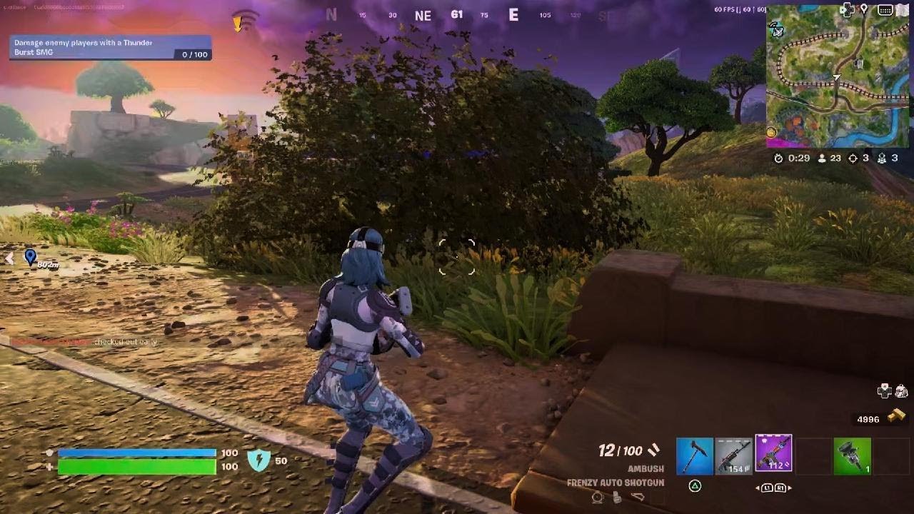 Ps5 vs ps4 bushes