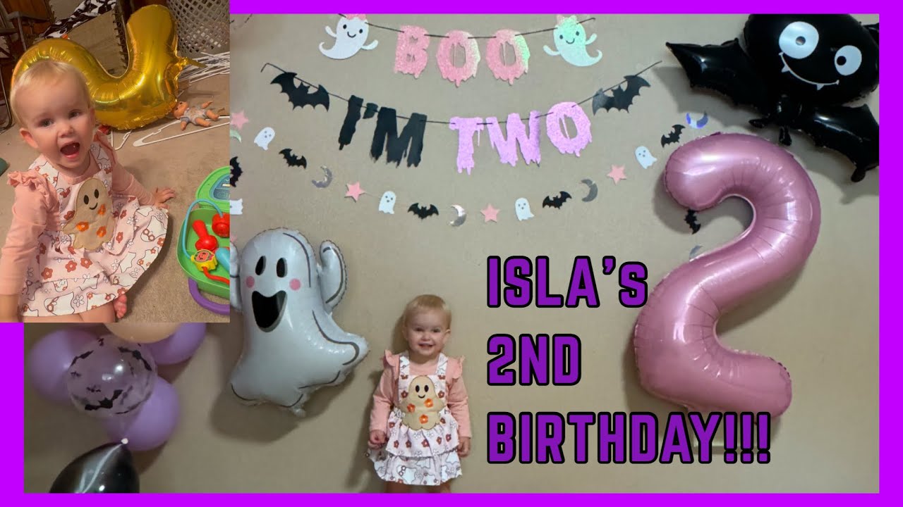 Isla’s 2nd BIRTHDAY!!! Special Girl’s 2-Year-Old Halloween Birthday Party Fun!