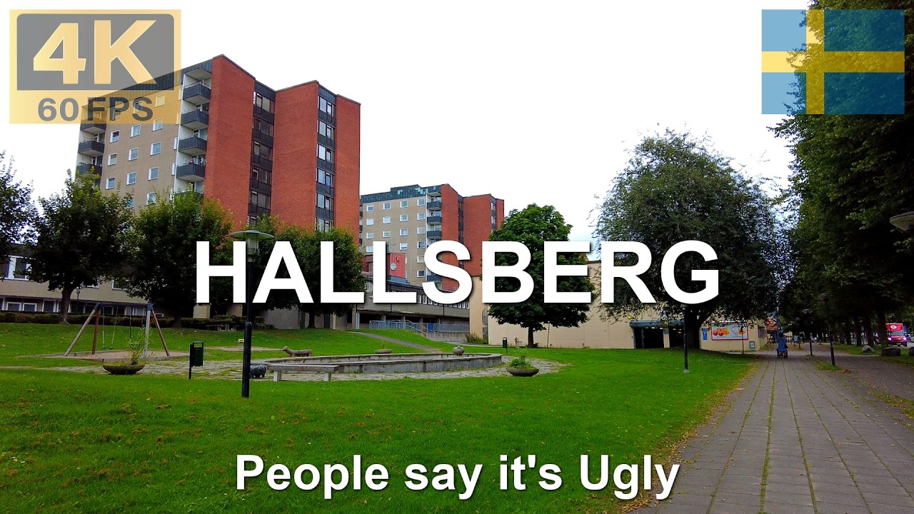HALLSBERG, SWEDEN 🇸🇪 in 4K | 2024 | Short Walk around Central Hallsberg