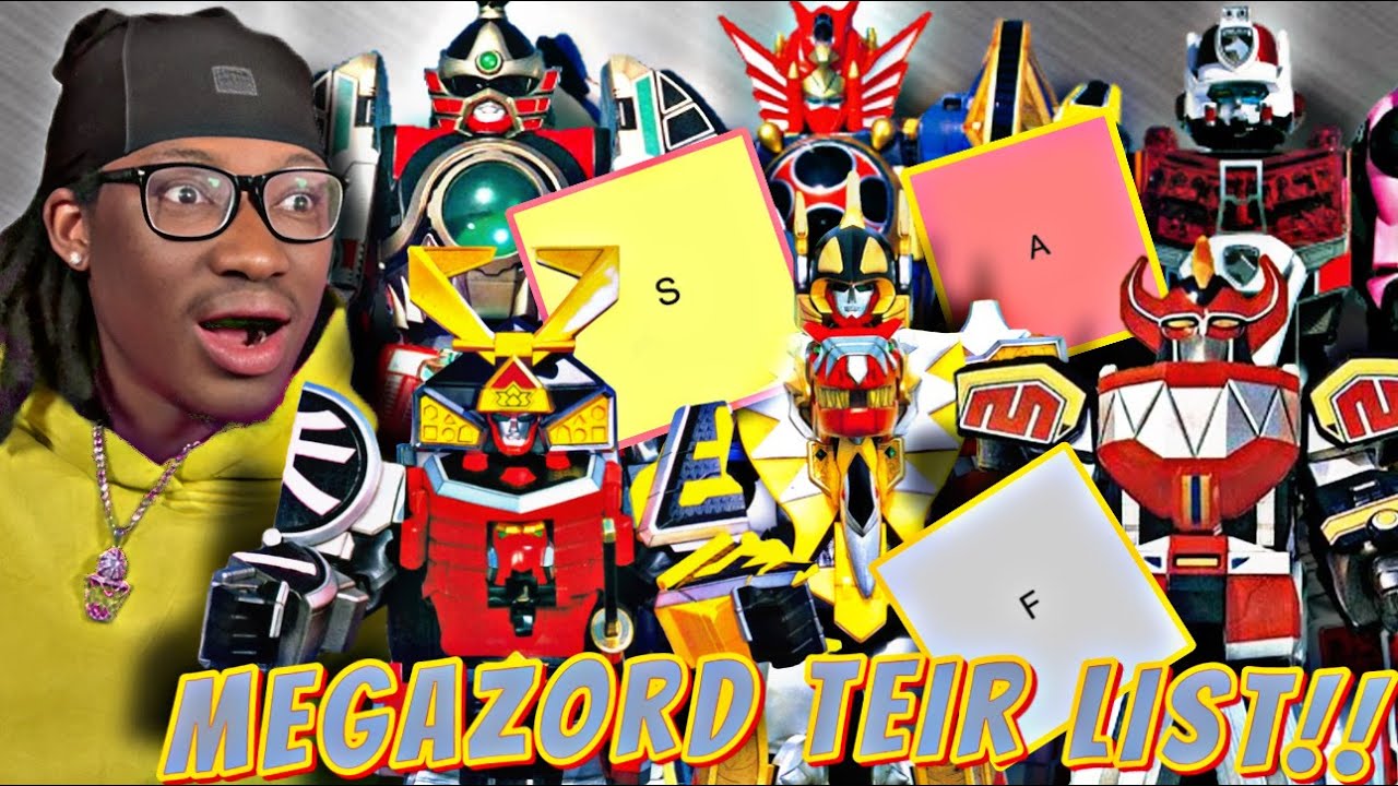 РЕЙТИНГ ВСЕХ МОЩНЫХ РЕЙНДЖЕРОВ МЕГАЗОРДОВ (УРОВНЕВОЙ СПИСОК)