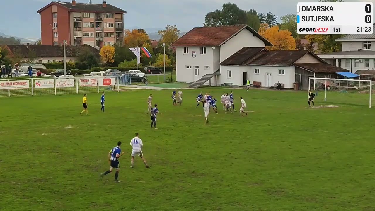 Omarska - Sutjeska 2-1 (sažetak)
